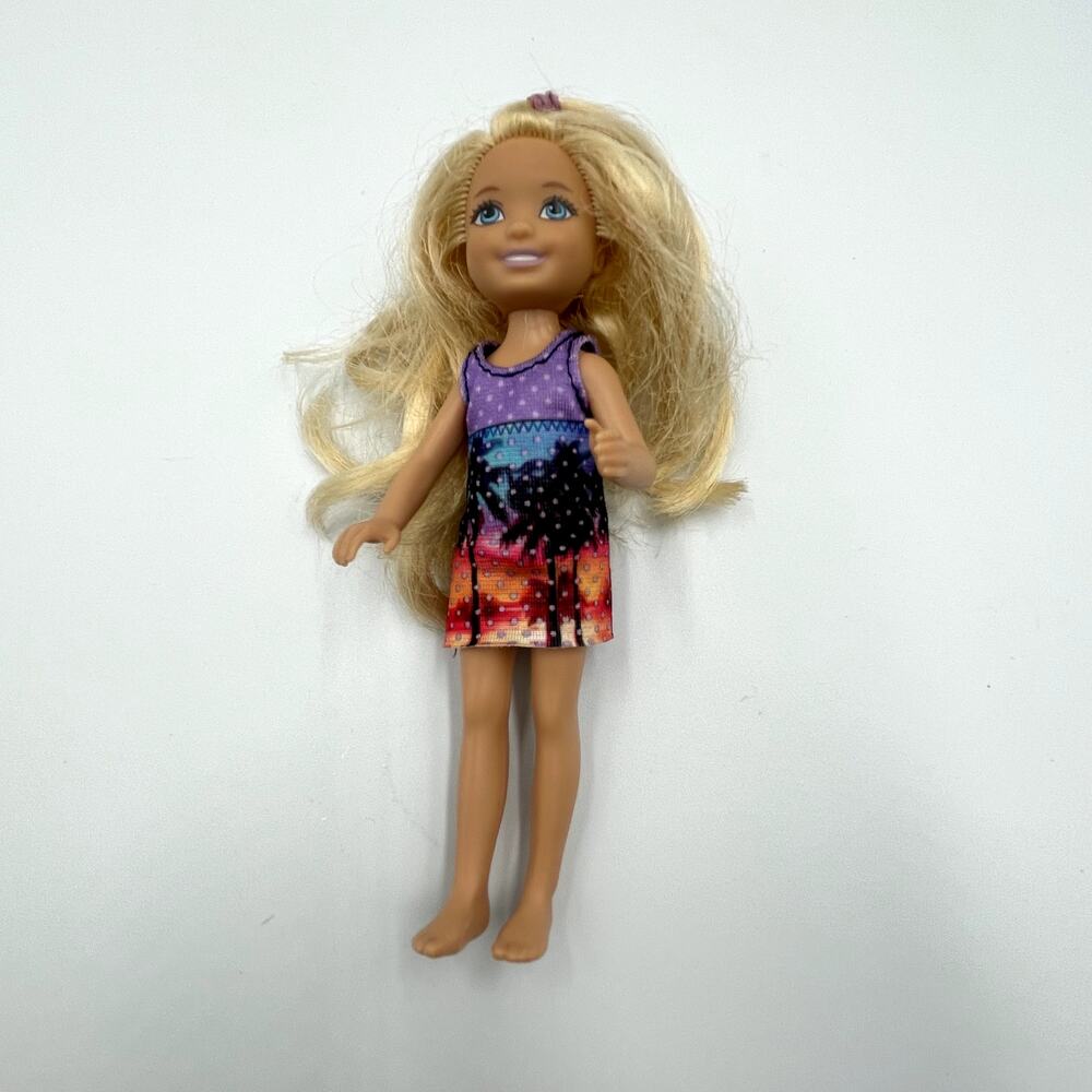 Mattel Barbie Puppy Chase Chelsea Palm Tree Doll